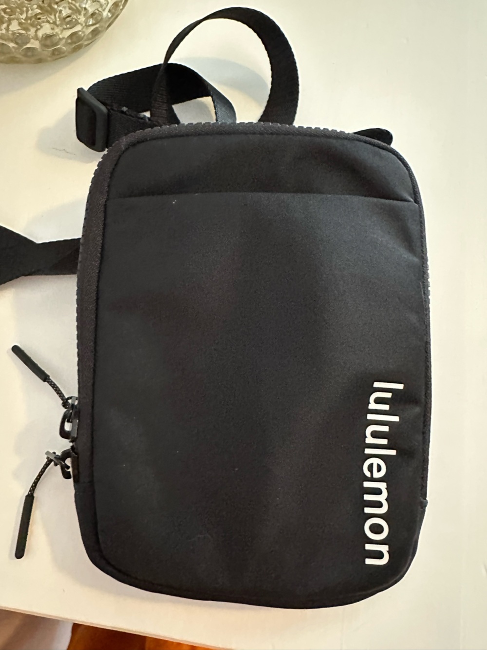 lululemon athletica Black Crossbody Pouch